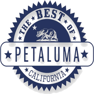 Best of Petaluma, California badge